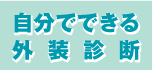 自分でできる外装診断シート