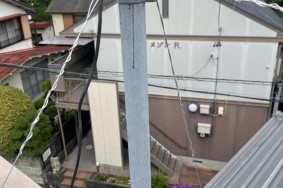 名古屋市　アンテナ工事部　BSアンテナ修理