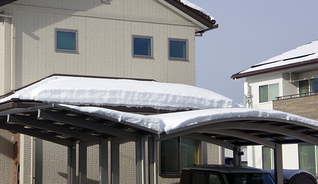 積雪・落下物への備え