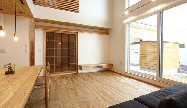 部屋に合わせたサイズ