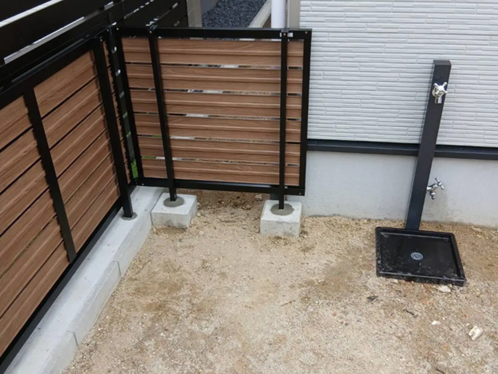 目隠しフェンス（施工後）